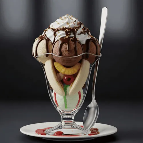 Bananaberry Sundae Split 