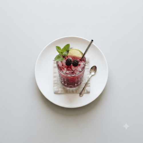 Juneberry Mocktail 