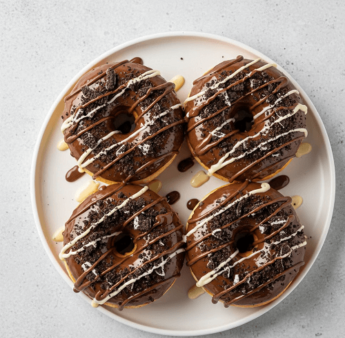 Box Of 4 Flavoured Doughnuts 