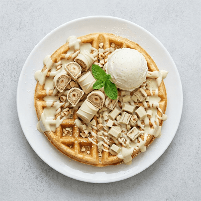 Cadbury Caramel Nibbles Waffle 