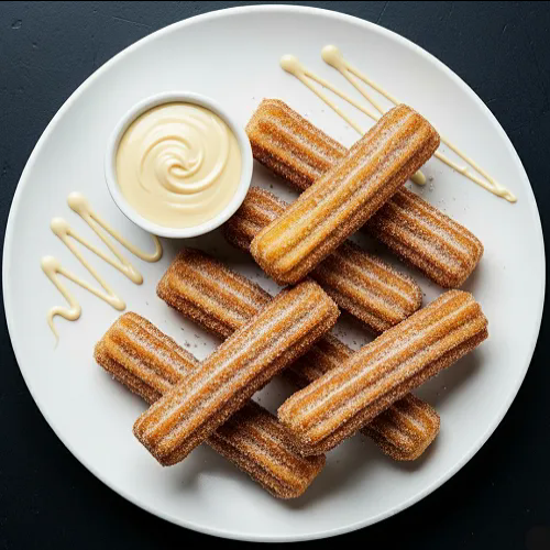 White Choc Indulgence Churros 