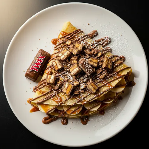Galaxy Caramel Crepe 