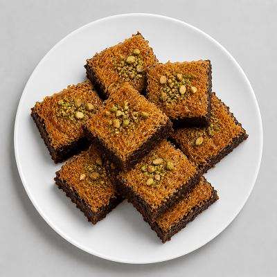 Kunafa Dubai Strawberry Bowl 